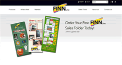 Desktop Screenshot of finn-line.com